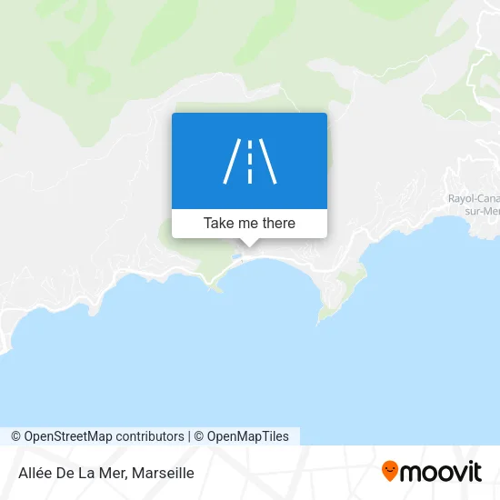 Allée De La Mer map