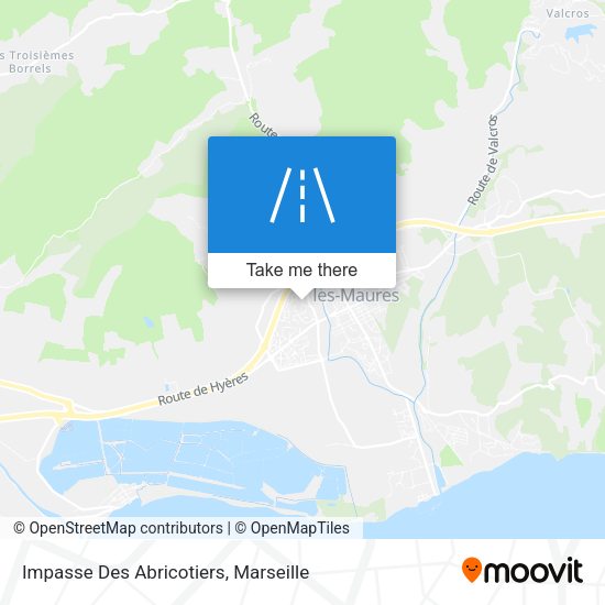 Impasse Des Abricotiers map