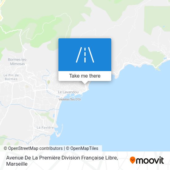 Avenue De La Première Division Française Libre map