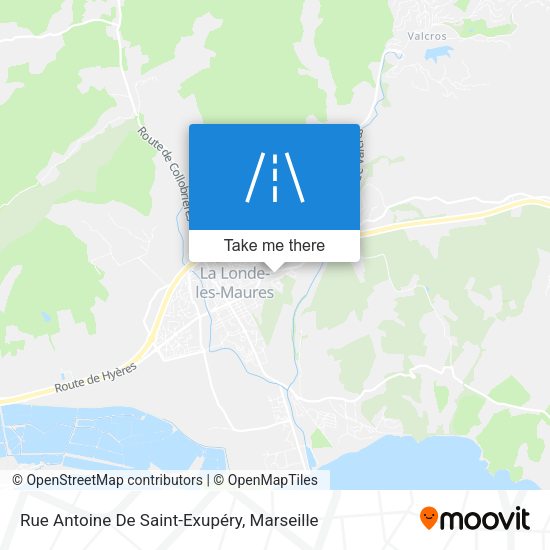 Rue Antoine De Saint-Exupéry map