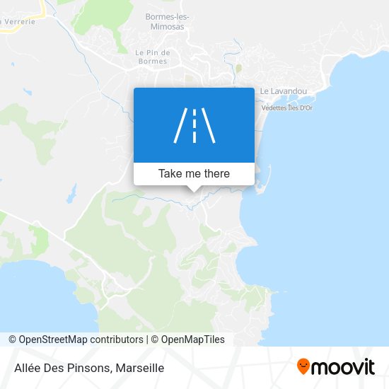 Allée Des Pinsons map