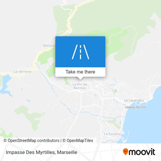 Impasse Des Myrtilles map