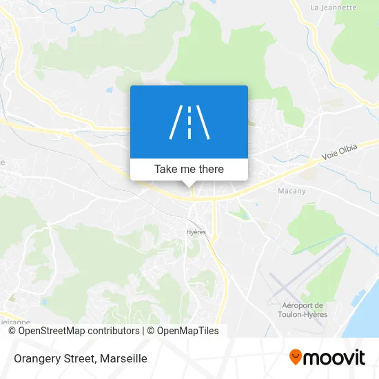 Rue De L'Orangerie map