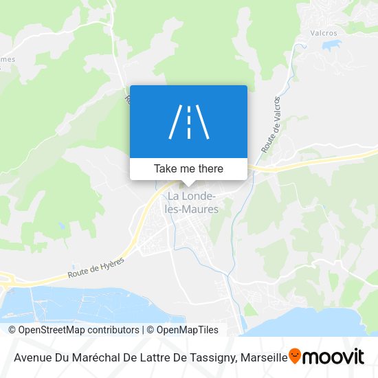 Avenue Du Maréchal De Lattre De Tassigny map