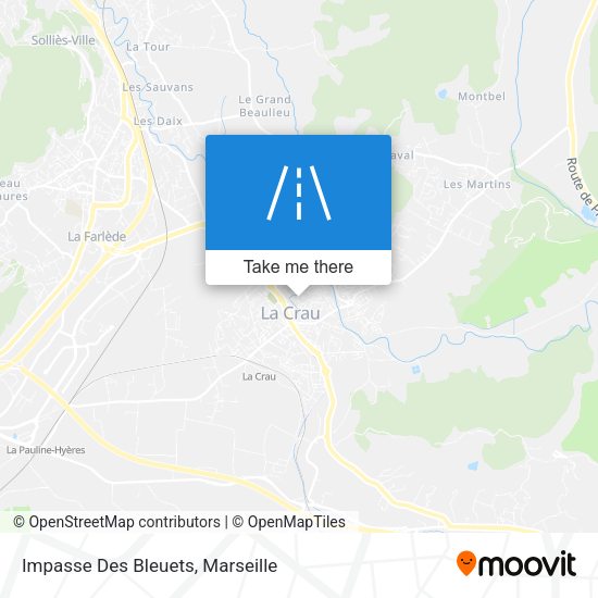 Impasse Des Bleuets map