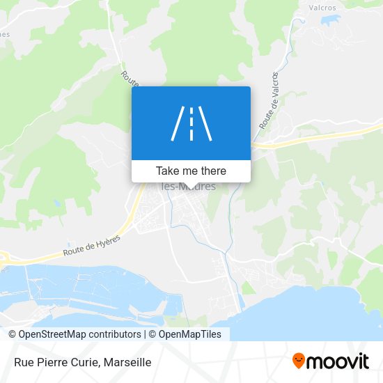 Rue Pierre Curie map