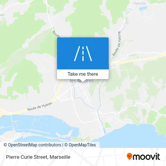 Rue Pierre Curie map