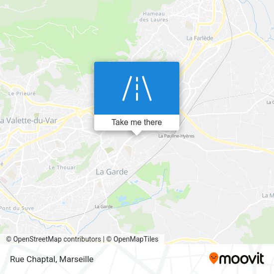 Rue Chaptal map