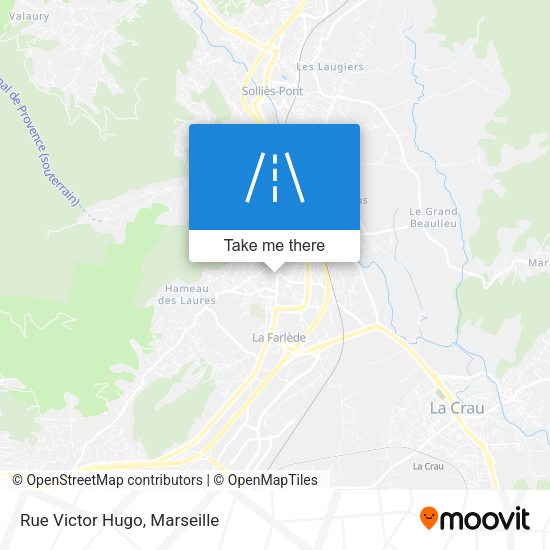Rue Victor Hugo map