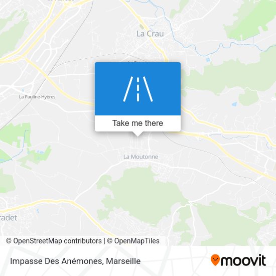 Impasse Des Anémones map