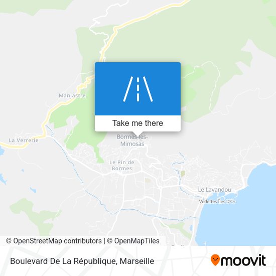 Boulevard De La République map