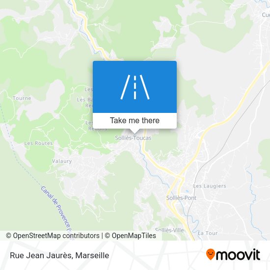 Rue Jean Jaurès map