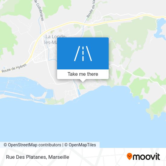 Rue Des Platanes map