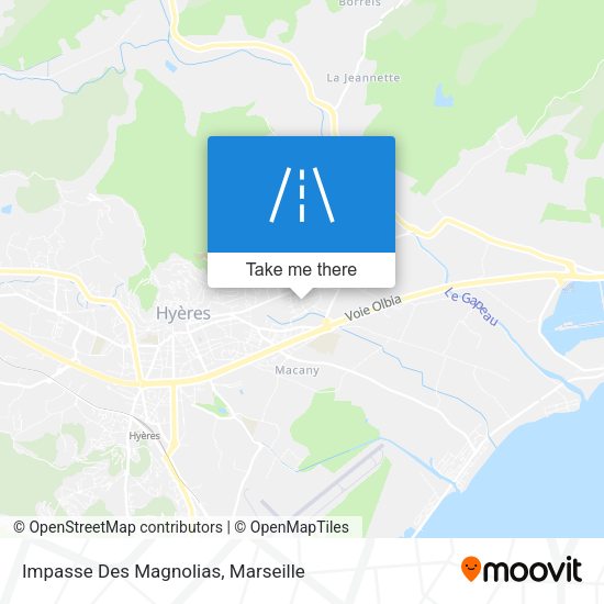 Impasse Des Magnolias map