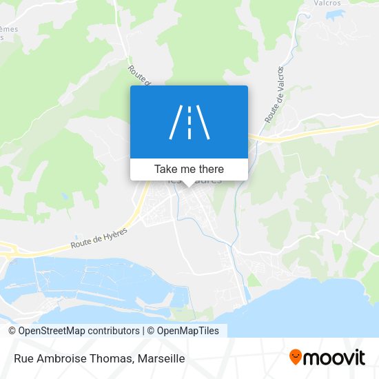 Rue Ambroise Thomas map