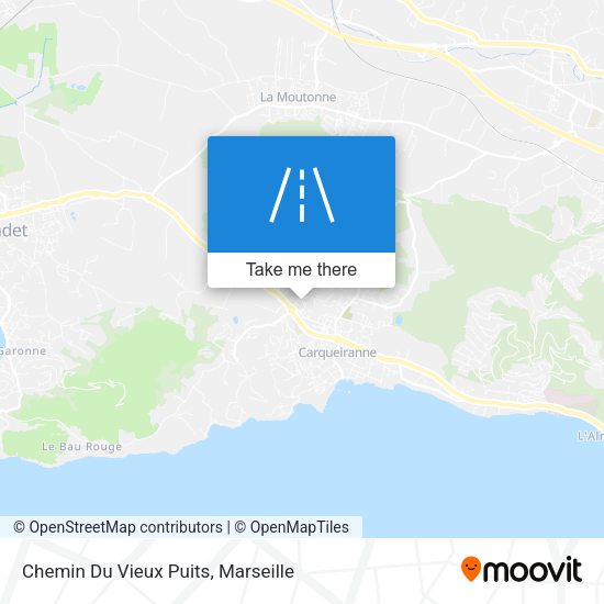 Chemin Du Vieux Puits map
