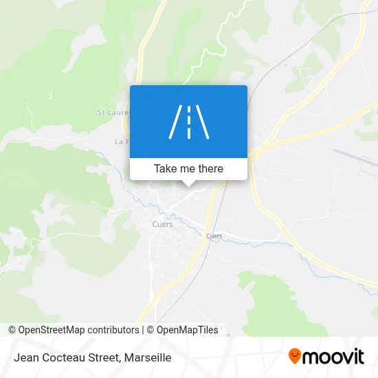 Rue Jean Cocteau map