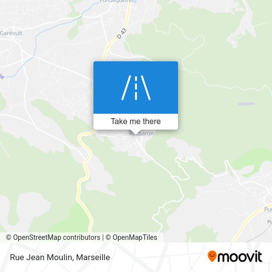 Rue Jean Moulin map
