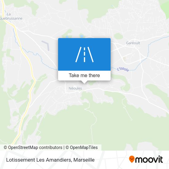 Lotissement Les Amandiers map