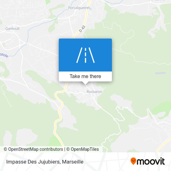 Impasse Des Jujubiers map