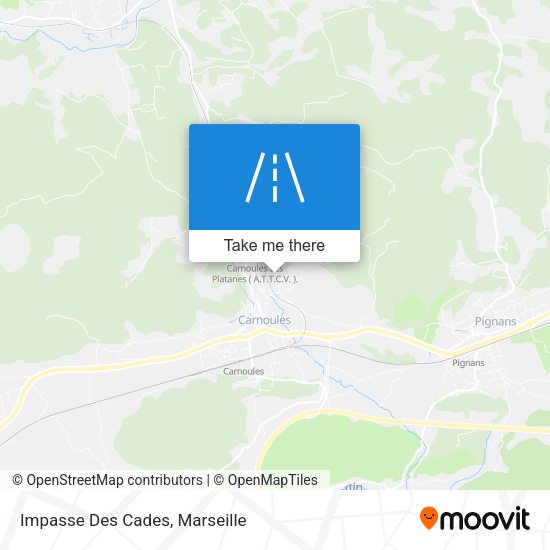 Impasse Des Cades map