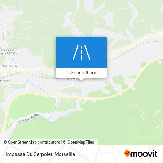 Impasse Du Serpolet map