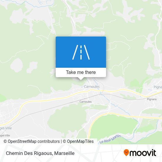 Chemin Des Rigaous map