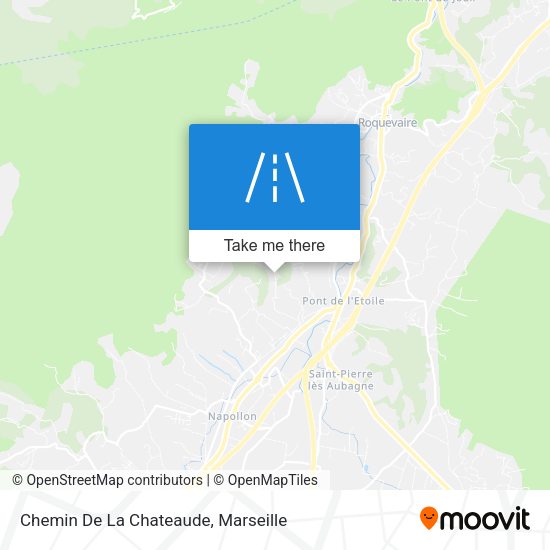 Chemin De La Chateaude map