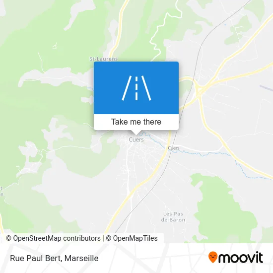 Rue Paul Bert map