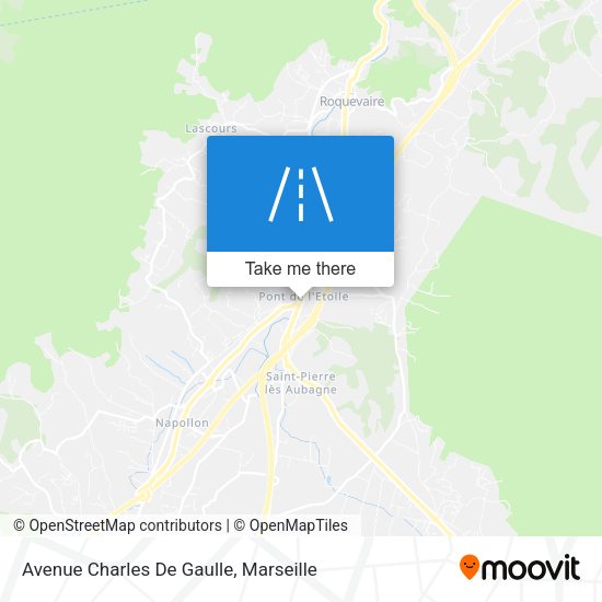 Avenue Charles De Gaulle map