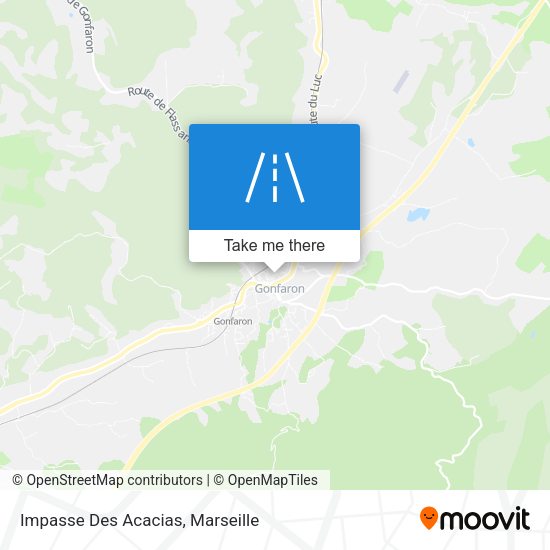 Impasse Des Acacias map