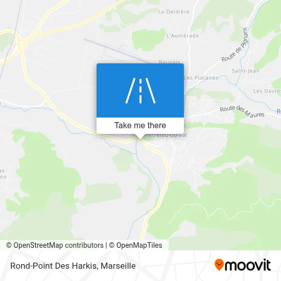 Rond-Point Des Harkis map