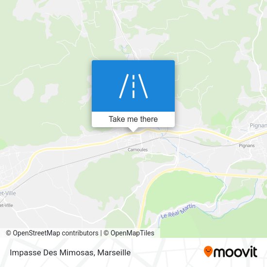Impasse Des Mimosas map