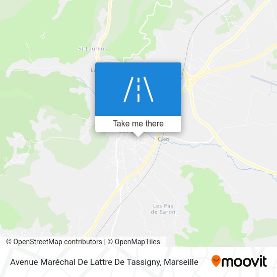 Avenue Maréchal De Lattre De Tassigny map