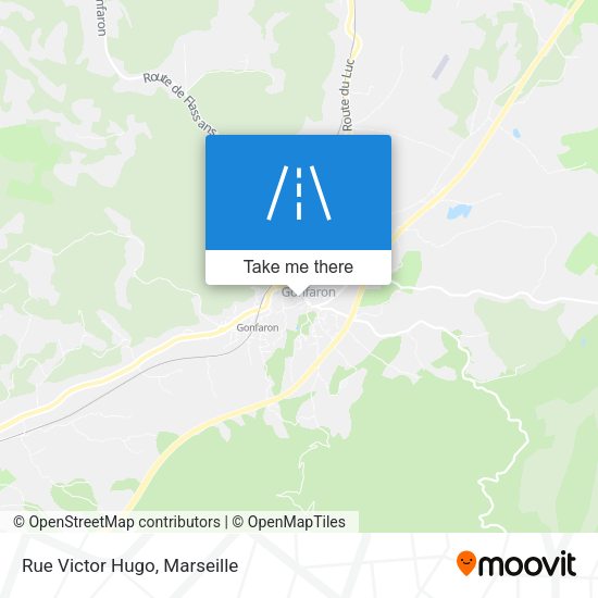 Rue Victor Hugo map