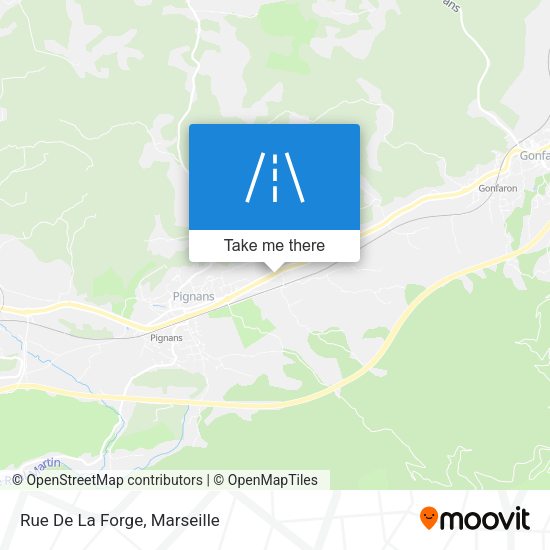 Rue De La Forge map