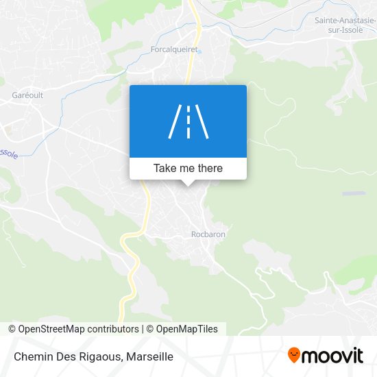 Chemin Des Rigaous map