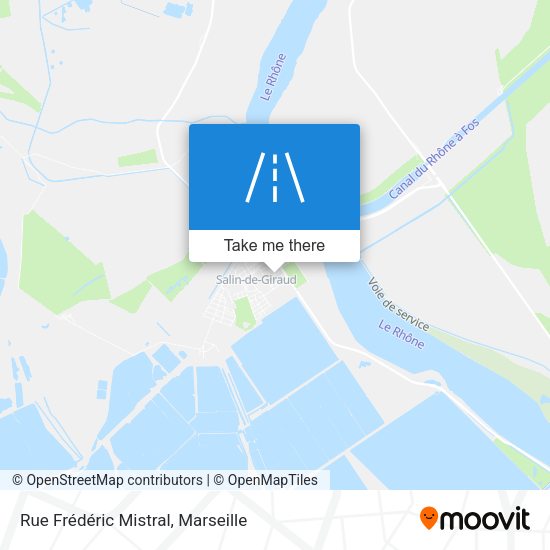 Rue Frédéric Mistral map