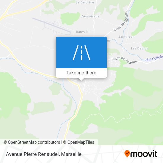 Avenue Pierre Renaudel map