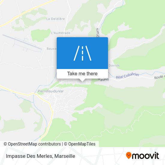 Impasse Des Merles map