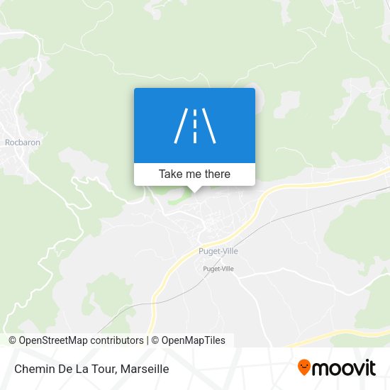 Chemin De La Tour map