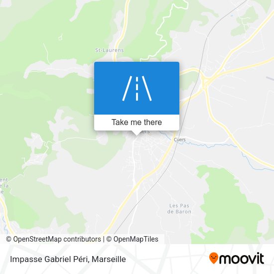 Impasse Gabriel Péri map