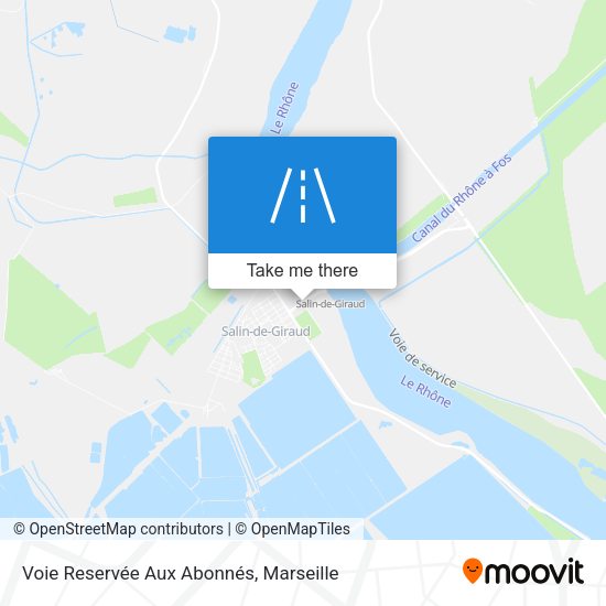 Voie Reservée Aux Abonnés map