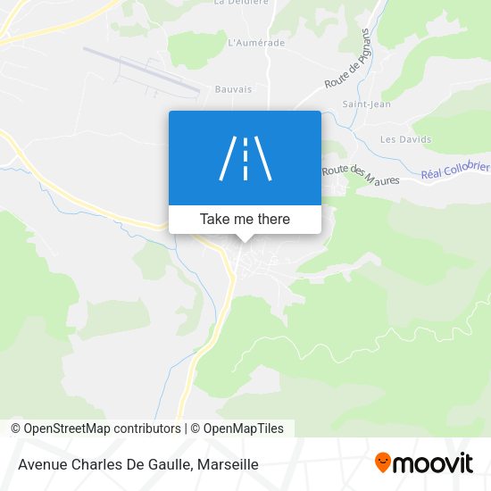 Avenue Charles De Gaulle map