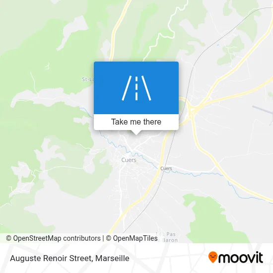 Rue Auguste Renoir map