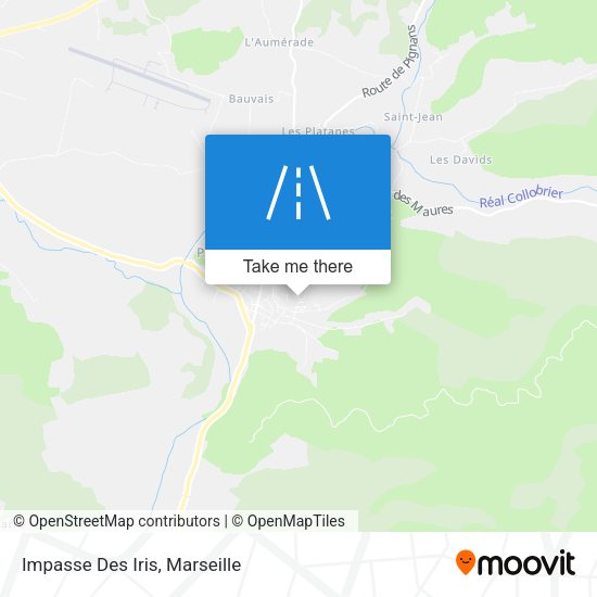 Impasse Des Iris map