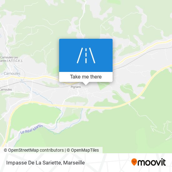 Impasse De La Sariette map