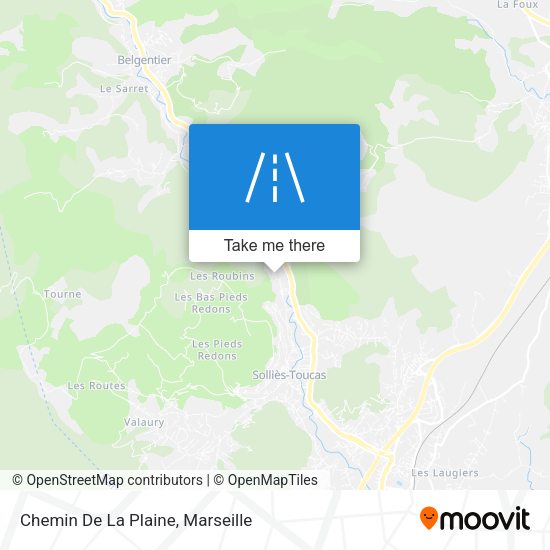 Chemin De La Plaine map