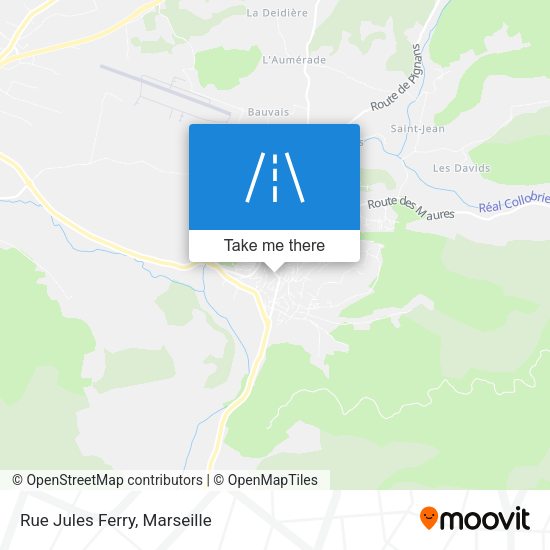 Rue Jules Ferry map