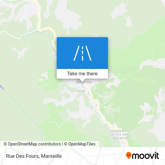 Rue Des Fours map